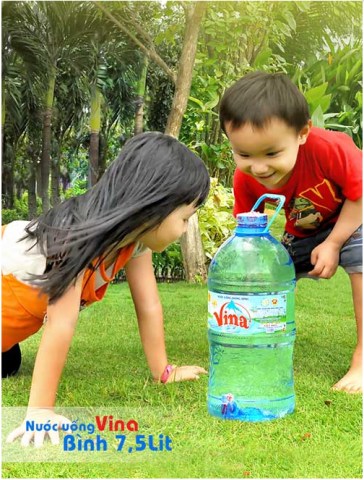 Nước uống Vina đóng bình 7.5L